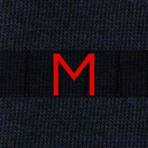 201 Riga (1,2) Cotone BLU NAVY - BLU MEL. ric.Rosso-Ginocchio