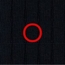 101 BLU ric.ROSSO Cotone - Ginocchio