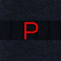 201 Riga (1,2) Cotone BLU NAVY - BLU MEL. ric.Rosso-Ginocchio