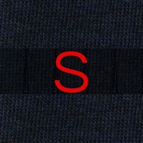 201 Riga (1,2) Cotone BLU NAVY - BLU MEL. ric.Rosso-Ginocchio