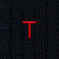 101 BLU ric.ROSSO Cotone - Ginocchio