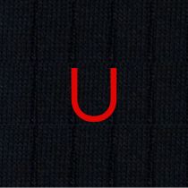 101 BLU ric.ROSSO Cotone - Ginocchio