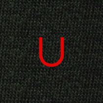 102 VERDE ric.ROSSO Cotone - Ginocchio