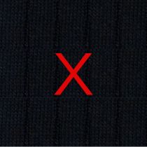 101 BLU ric.ROSSO Cotone - Ginocchio