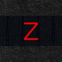 271 Riga(2,5) Cotone BLU NAVY-GRIGIO ric.Rosso-Ginocchio