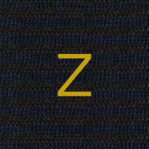 314 Riga(0,4) Cotone BLU MEL.-MARRONE ric.Senape-Ginocch.