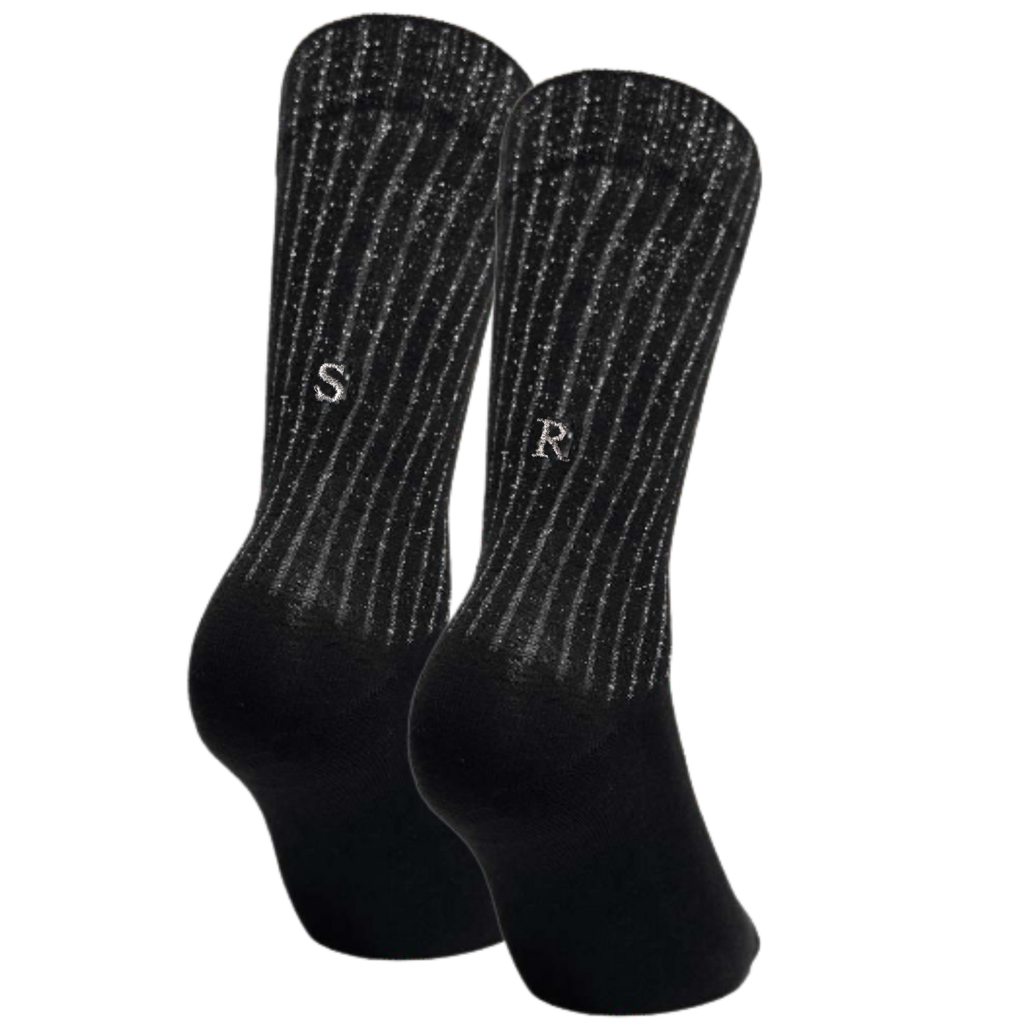 675 NERO COSTA LUREX ric.GRIGIO - Polpaccio (BOX 60pz IVA incl.)