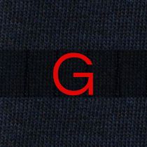 201 Riga (1,2) Cotone BLU NAVY - BLU MEL. ric.Rosso-Ginocchio