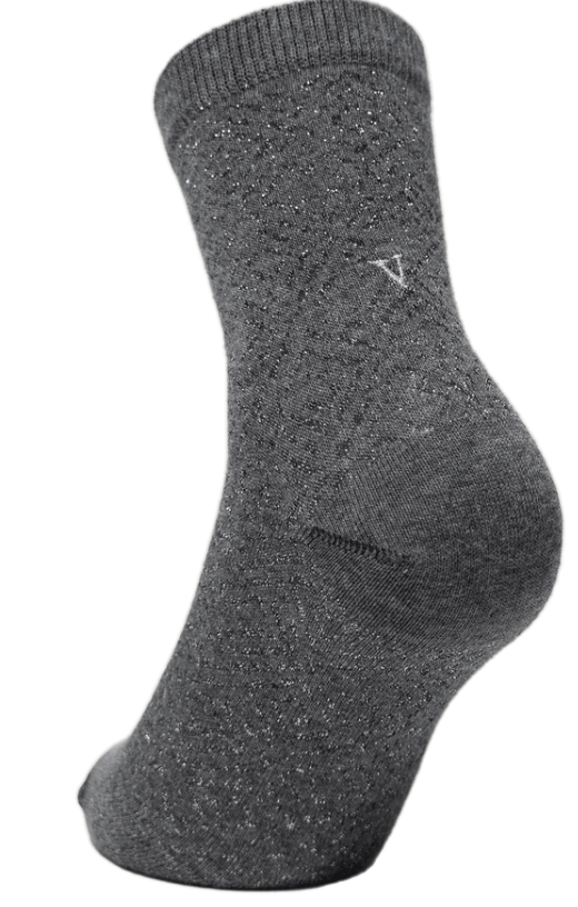 656 GRIGIO ALLOVER LUREX ric.GRIGIO - Caviglia