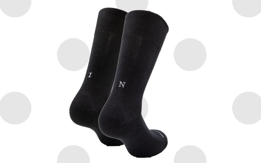 606 NERO ric.LUREX ARGENTO Cotone - Caviglia