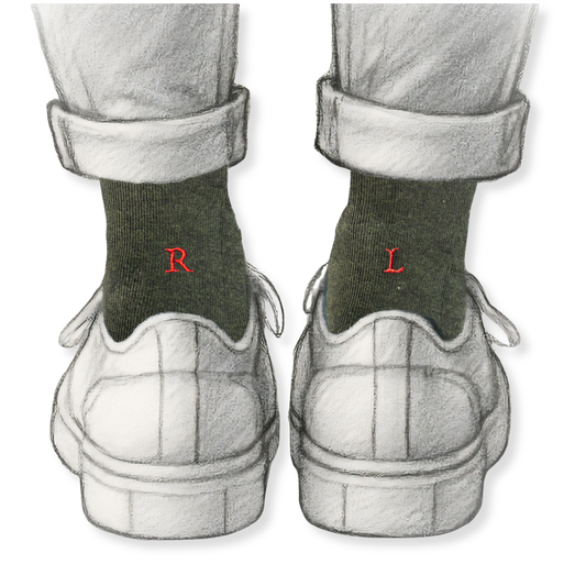 102 VERDE ric.ROSSO Cotone - Ginocchio