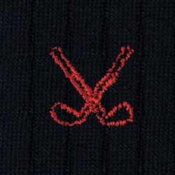 12 Mazze Golf Cotone Blu - Ginocchio