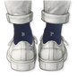 131 BLU ric.GRIGIO Cotone - Ginocchio (BOX 60pz IVA incl.)