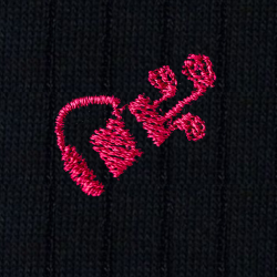 14 Sacca Golf Cotone Blu - Ginocchio