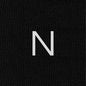 106 NERO ric.GRIGIO Cotone - Ginocchio