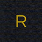 314 Riga(0,4) Cotone BLU MEL.-MARRONE ric.Senape-Ginocch.