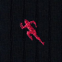 38 Runner Cotone Blu - Ginocchio