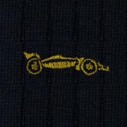 51 Auto F1 Cotone Blu - Ginocchio