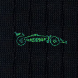 51 Auto F1 Cotone Blu - Ginocchio