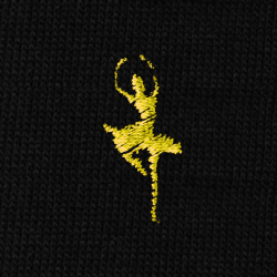 56 Ballerina Cotone Nero - Polpaccio