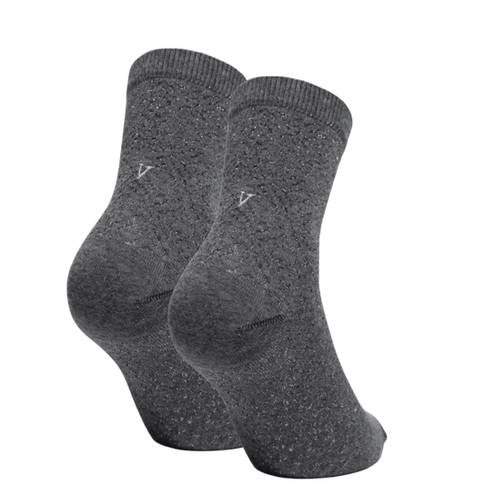 656 GRIGIO ALLOVER LUREX ric.GRIGIO - Caviglia