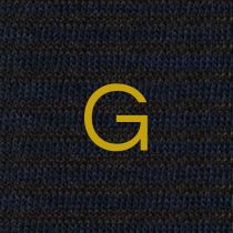314 Riga(0,4) Cotone BLU MEL.-MARRONE ric.Senape-Ginocch.