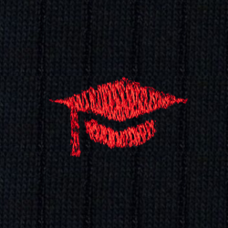 81 Laurea Cotone Blu - Ginocchio