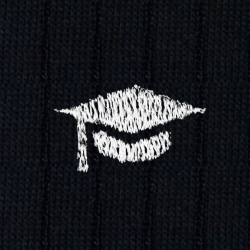 81 Laurea Cotone Blu - Ginocchio