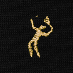 91 Tennista Cotone Nero - Polpaccio