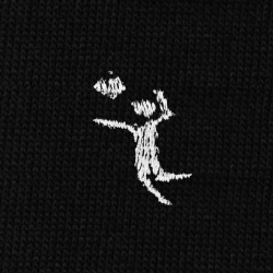 93 Pallavolista Cotone Nero - Polpaccio